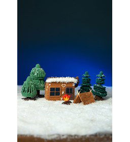 Winterwoud gemaakt van Scheepjes Catona 25 en 10 gram