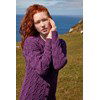 Damesvest met ronde hals en knoopsluiting