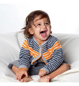 Vest gemaakt van Lang Yarns Baby Cotton