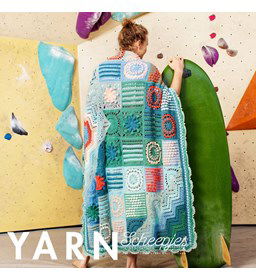 Deken gemaakt van Scheepjes Colour Crafter