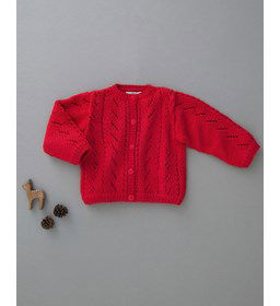 Meisjes vest gemaakt van Phildar Phil Partner 3,5