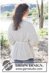 Breipatroon Braided Beauty Cardigan van andere kant