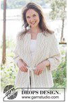 Breipatroon Braided Beauty Cardigan van andere kant