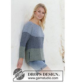 Dames trui gemaakt van DROPS Sky