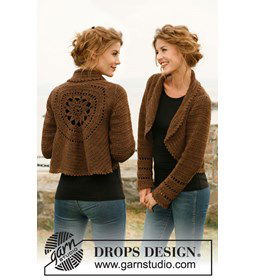 Vest gemaakt van Drops Nepal