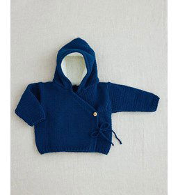 Vest met striksluiting gemaakt van Phildar Phil Douce