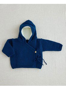 Vest met striksluiting