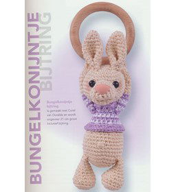 Bijtring konijn gemaakt van Belletjes - geluiden