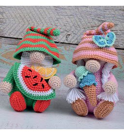 Tomtes kabouter Tyler en Teddy gemaakt van Durable Cosy Fine