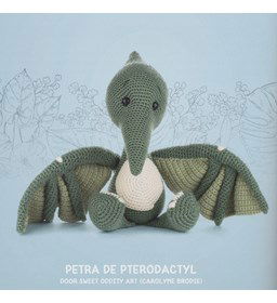 Pterodactyl gemaakt van Lammy Yarns Rio