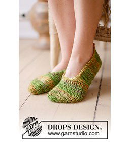 Sloffen gemaakt van Drops Fabel