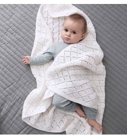 Baby deken gemaakt van Phildar Phil Super Baby