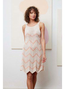 Zomerjurkje Elaine met zigzagpatroon