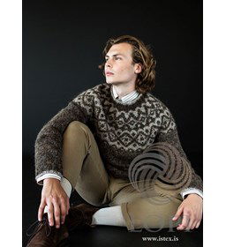 Herentrui of damestrui Ugla gemaakt van Istex Lopi Einband