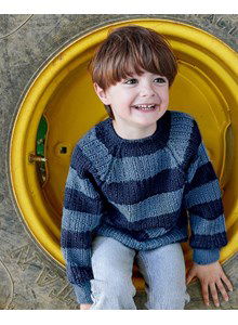 Gestreepte jongens trui