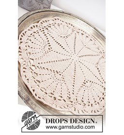 kleedje rond gemaakt van Drops Belle