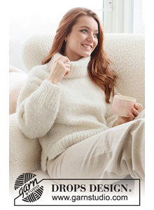 Damestrui met hoge opstaande halsboord