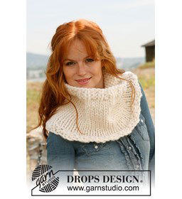 Halswarmer gemaakt van Drops Polaris