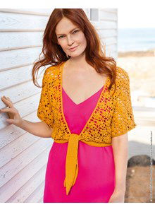 Damesvest met stikband