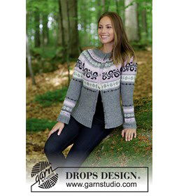 Vest gemaakt van Drops Merino extra fine