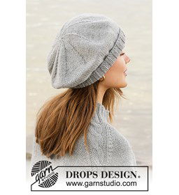 Dames baret gemaakt van Drops Alaska