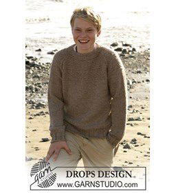 Jongenstrui gemaakt van Drops Alpaca