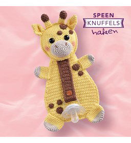 Giraf gemaakt van Scheepjes Catona 25 en 10 gram