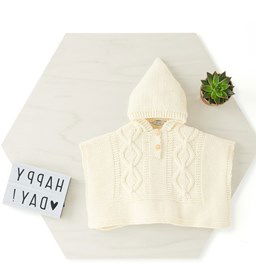 Poncho gemaakt van Phildar Phil Partner 6