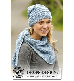 Blue Winds gemaakt van Drops Big Merino