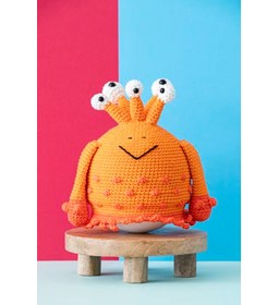 Wobble Monster Crackle gemaakt van Scheepjes Catona