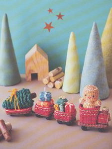 Treintje met cadeautjes