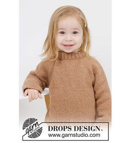 Cacoa Comfort Trui gemaakt van DROPS Sky