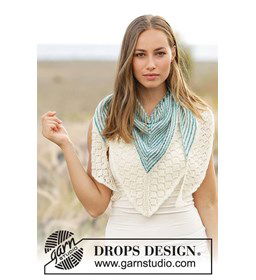 Omslagdoek gemaakt van Drops Fabel