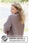 Breipatroon Chestnut Hug Cardigan van andere kant