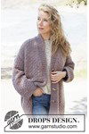 Breipatroon Chestnut Hug Cardigan van andere kant