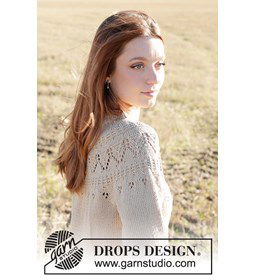 Zandkasteel Trui gemaakt van Drops Muskat