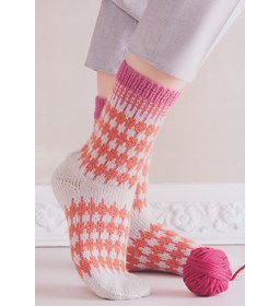 Sokken gemaakt van Lang Yarns Jawoll