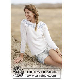 Trui gemaakt van Drops Baby Merino