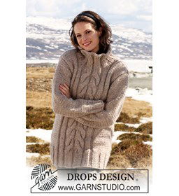 Damestrui gemaakt van Drops Snow - Eskimo