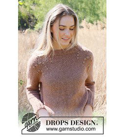 Damestrui met bobbels gemaakt van Drops Air