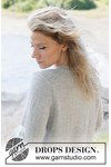 Breipatroon Icy Pearls Sweater van andere kant