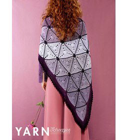 Sjaal gemaakt van Scheepjes Whirl