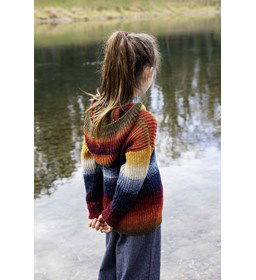 Kindertrui gemaakt van Lang Yarns Merino 150