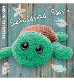 Schildpad gemaakt van Scheepjes Softy