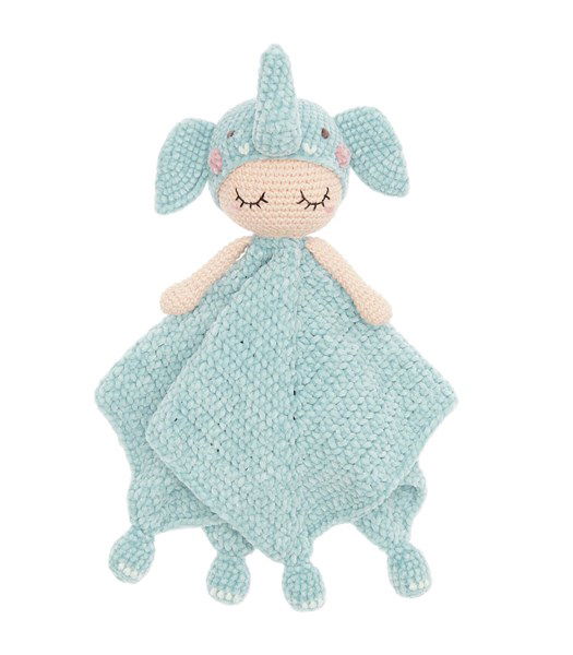 Haakpatroon Baby Blankie Elephant Lovey