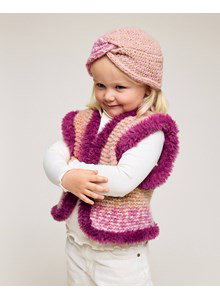 bolero Paige met bontrand