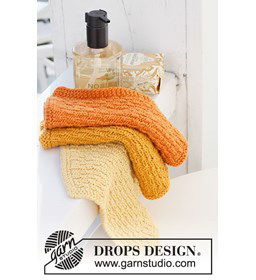 Doekje gemaakt van Drops Safran