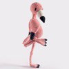 Sophie de flamingo gemaakt van Haaknaalden