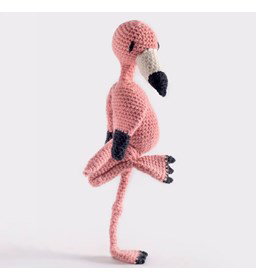 Sophie de flamingo gemaakt van Vulling