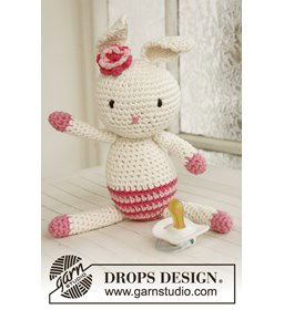 Paashaas gemaakt van Drops Paris